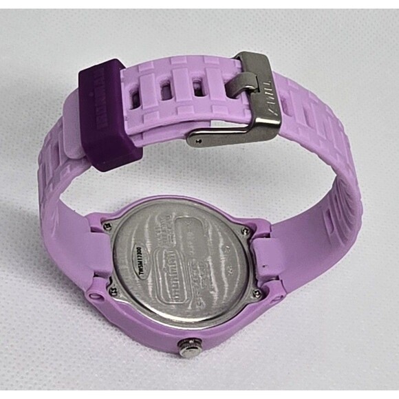 Women\'s Timex Ironman Indiglo Essential Urban Purple Lilac Rubber Band Watch 08 main image 5